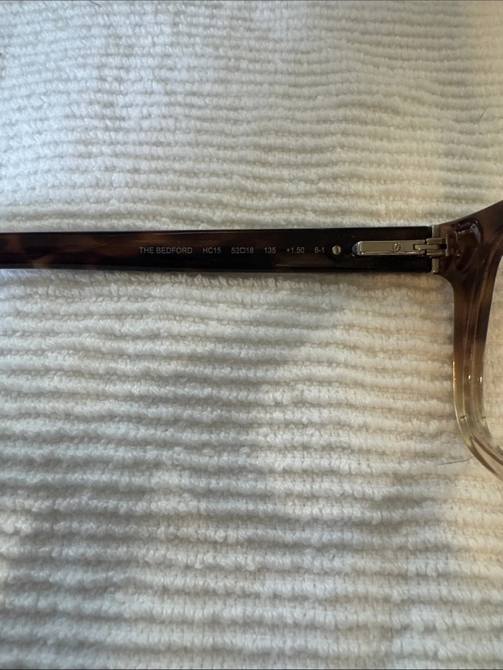 Bobbi Brown reading glasses - The Bedford two tone frame 1.50 strength